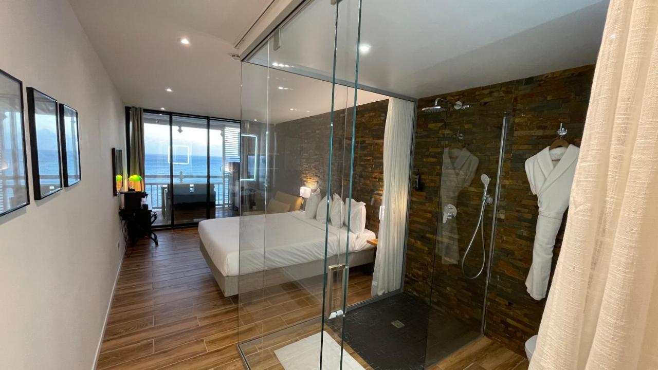 Vue Mer & Rocher - Okavango Blue Studio Le Diamant Exteriör bild